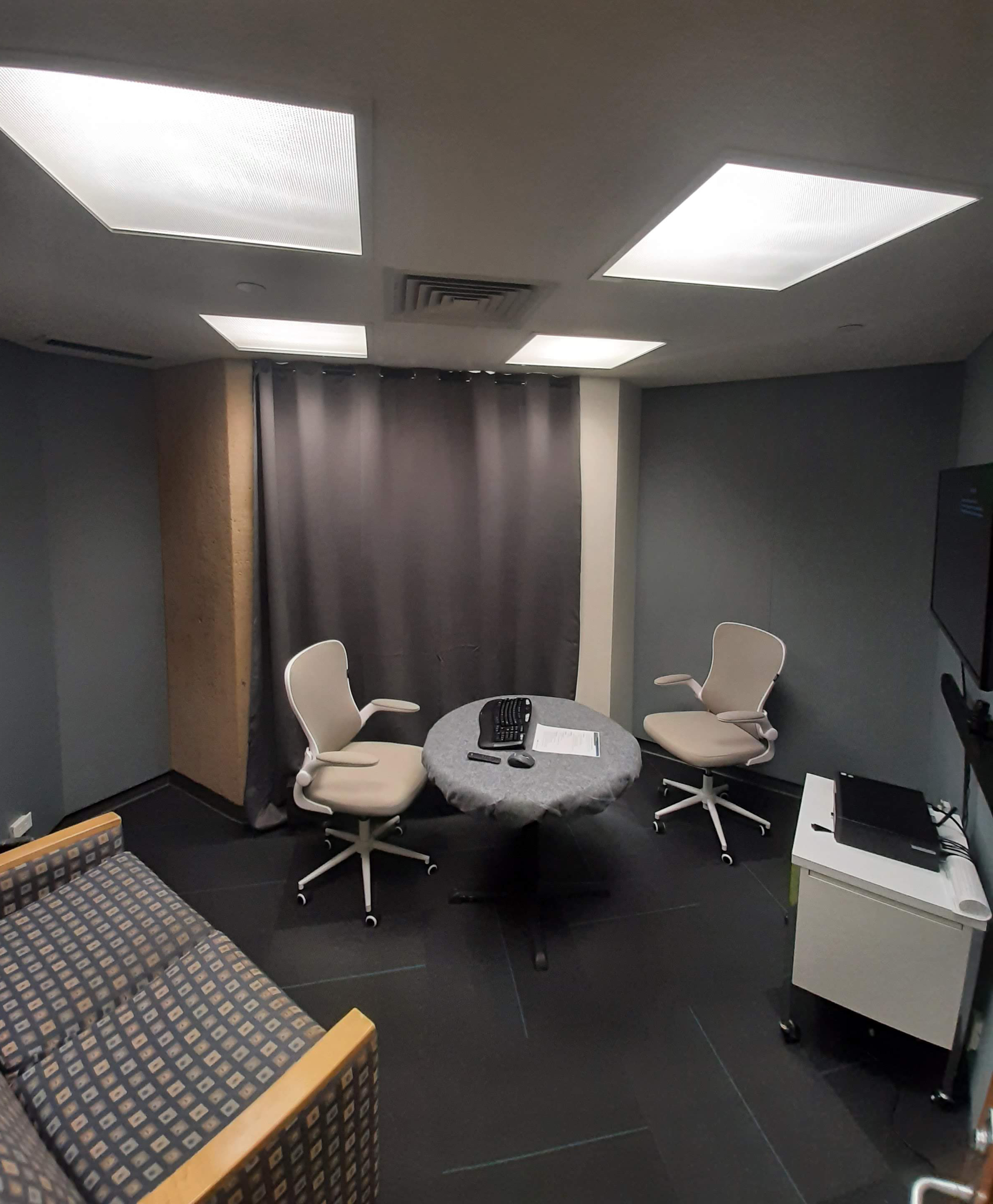 Medical Center Library recording room